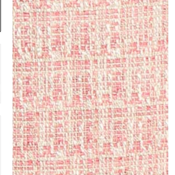 Talbots Pink and Beige Tweed A line Skirt Size 2 - Picture 6 of 11